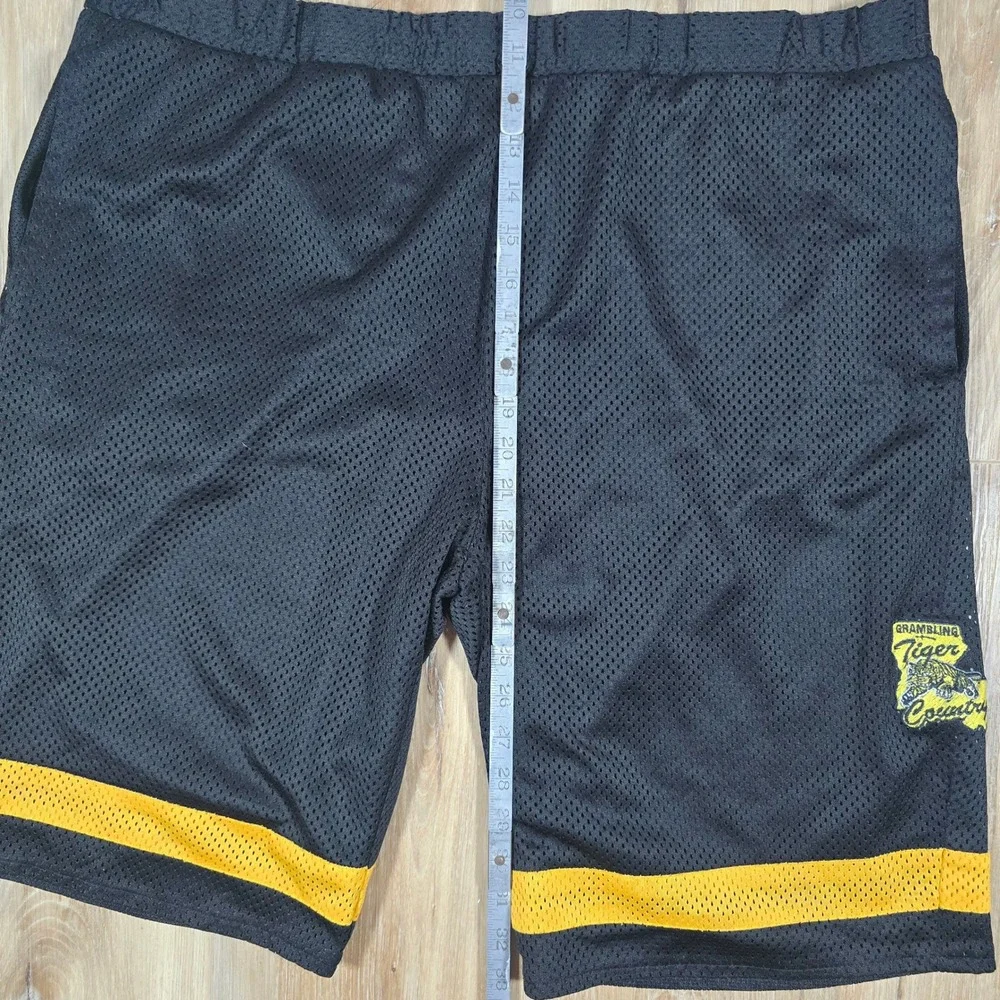 Vintage Grambling Tigers Country Louisiana College Embroider Basketball Short XL